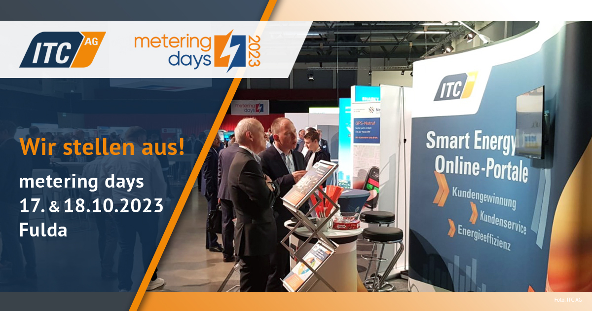 meterings days 2023: ITC AG ist als Aussteller in Fulda