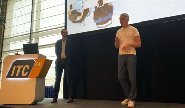 ITC-Portaltage 2022: Jürgen Heidak (CURSOR Software AG) und Rico Herrmann (ITC AG)