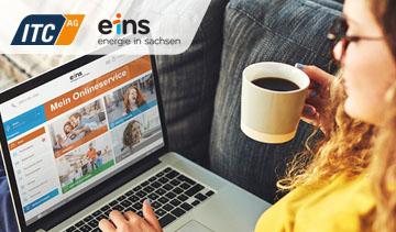 Update für Kundenserviceportal der eins energie in Sachsen GmbH & Co. KG