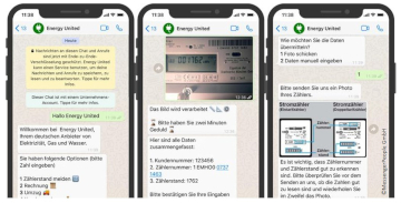 Standardschnittstelle zur Zählerstandserfassung über WhatsApp